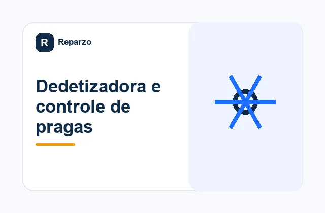 Ilustração editorial do serviço de dedetizadora e controle de pragas