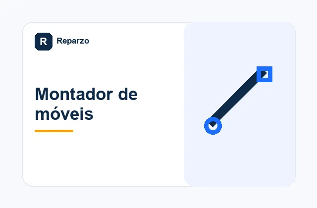 Ilustração editorial do serviço de montador de móveis