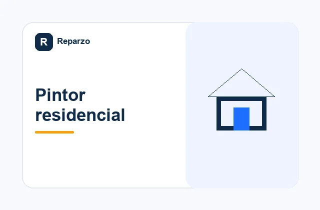 Ilustração editorial do serviço de pintor residencial
